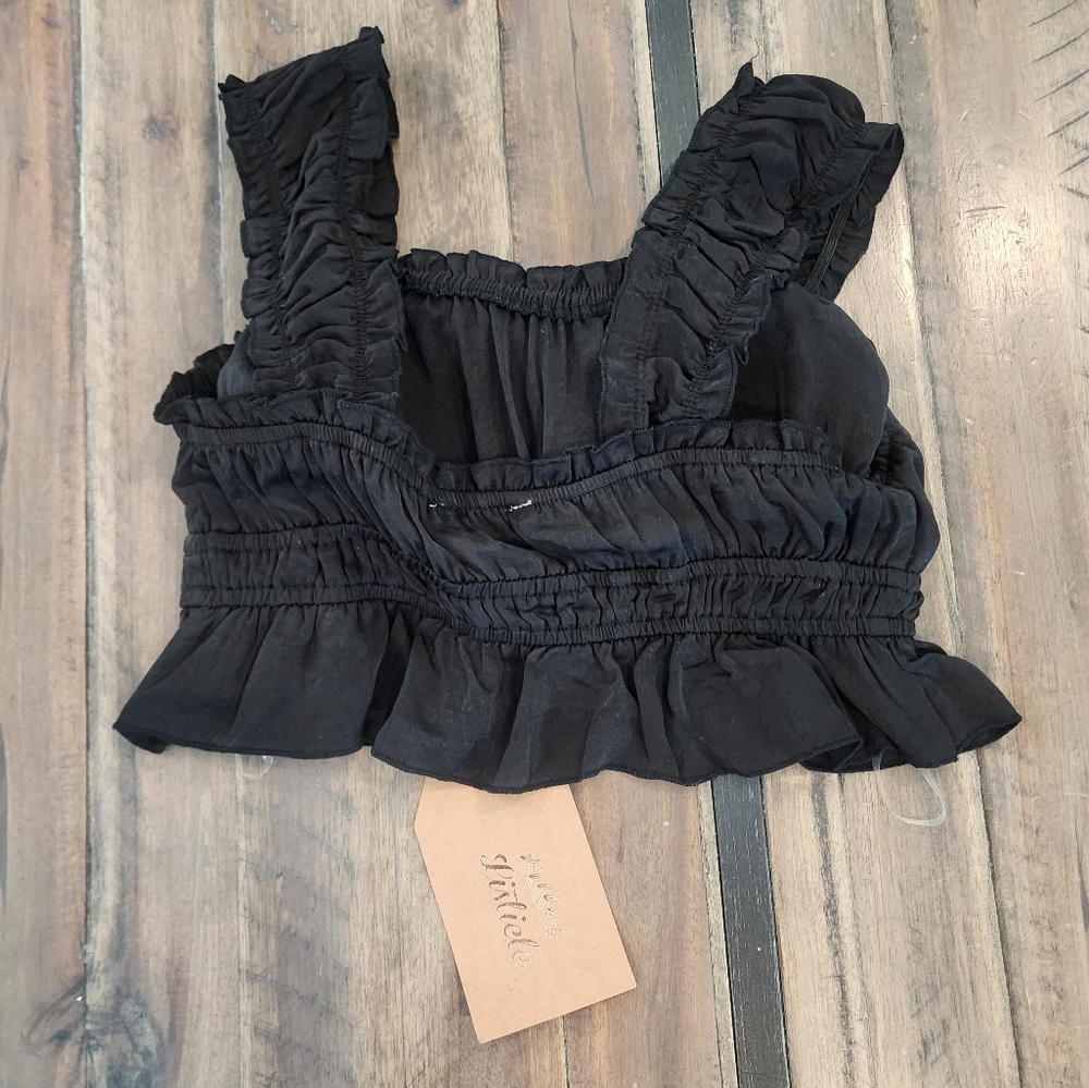 Listicle silky crop top - Picture 2 of 4
